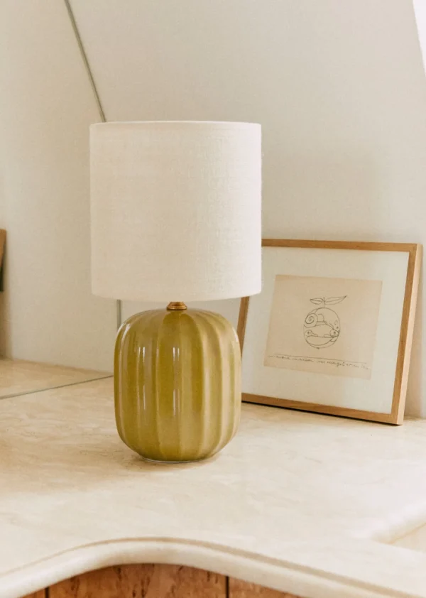 Lampe Traviata Petit Modèle - Vert Olive-Sezane Best