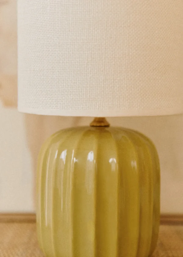 Lampe Traviata Petit Modèle - Vert Olive-Sezane Best
