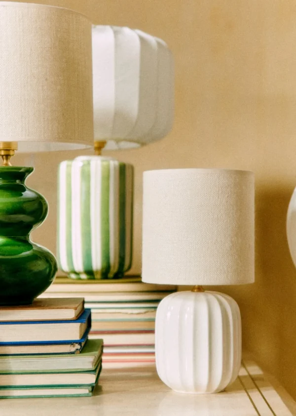 Lampe Traviata Petit Modèle - Ecru-Sezane Hot