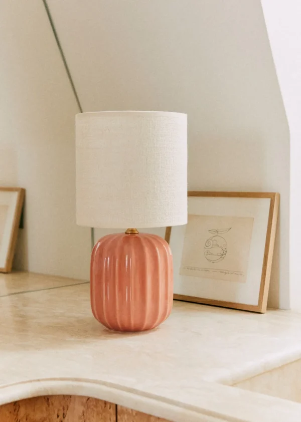 Lampe Traviata Petit Modèle - Rose Amalfi-Sezane Online