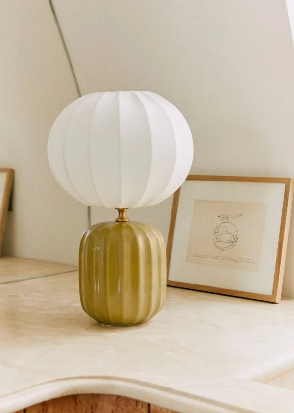 Lampe Traviata Petit Modèle - Vert Olive-Sezane Store