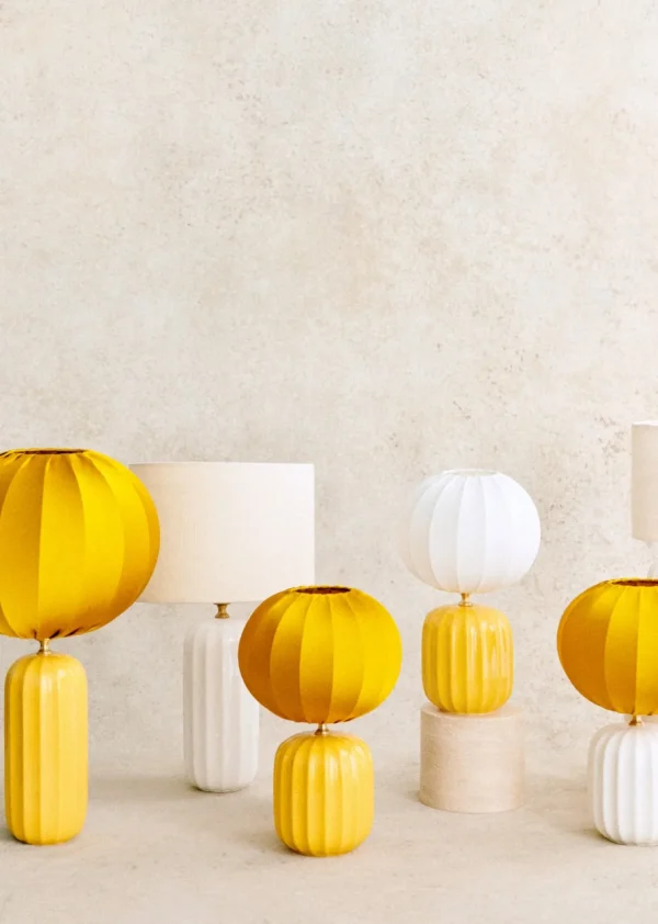 Lampe Traviata Petit Modèle - Jaune Citron-Sezane Store