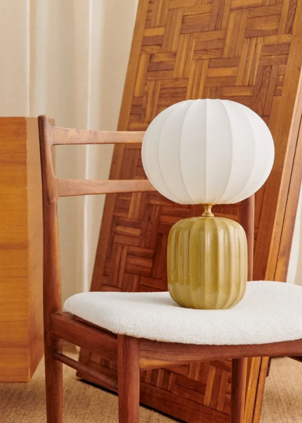 Lampe Traviata Petit Modèle - Vert Olive-Sezane Store