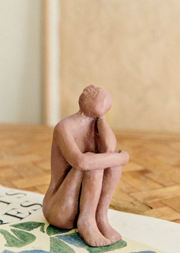 Sculpture Guénolée Courcoux - Femme Dans Ses Pensées Petit Modèle-Sezane Online