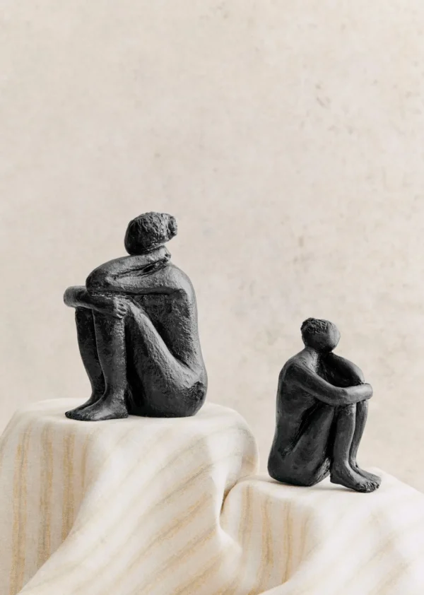 Sculpture Guénolée Courcoux - Femme Dans Ses Pensées Grand Modèle-Sezane Cheap