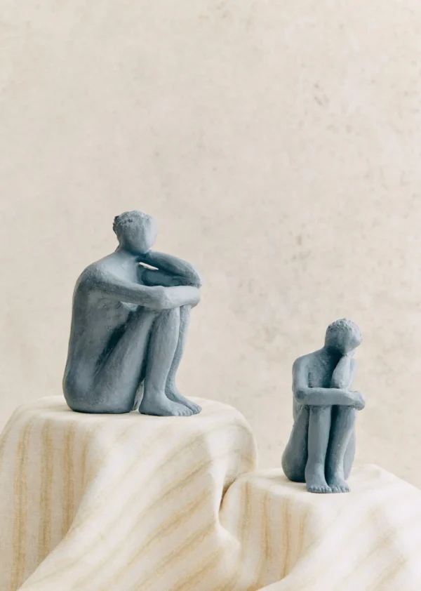 Sculpture Guénolée Courcoux - Femme Dans Ses Pensées Petit Modèle-Sezane Online