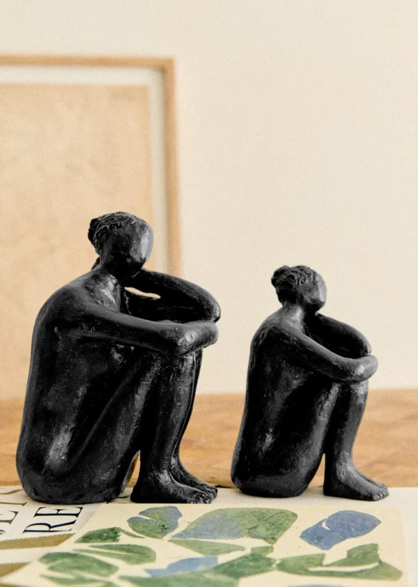 Sculpture Guénolée Courcoux - Femme Dans Ses Pensées Petit Modèle-Sezane Cheap