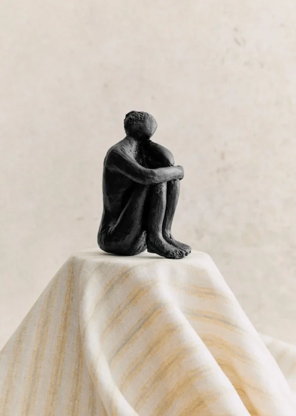 Sculpture Guénolée Courcoux - Femme Dans Ses Pensées Petit Modèle-Sezane Cheap
