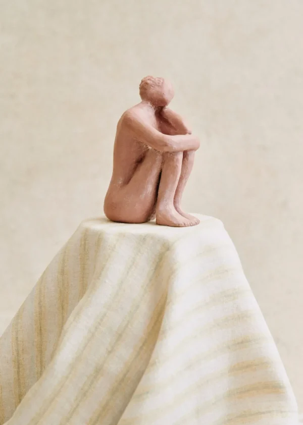 Sculpture Guénolée Courcoux - Femme Dans Ses Pensées Petit Modèle-Sezane Cheap