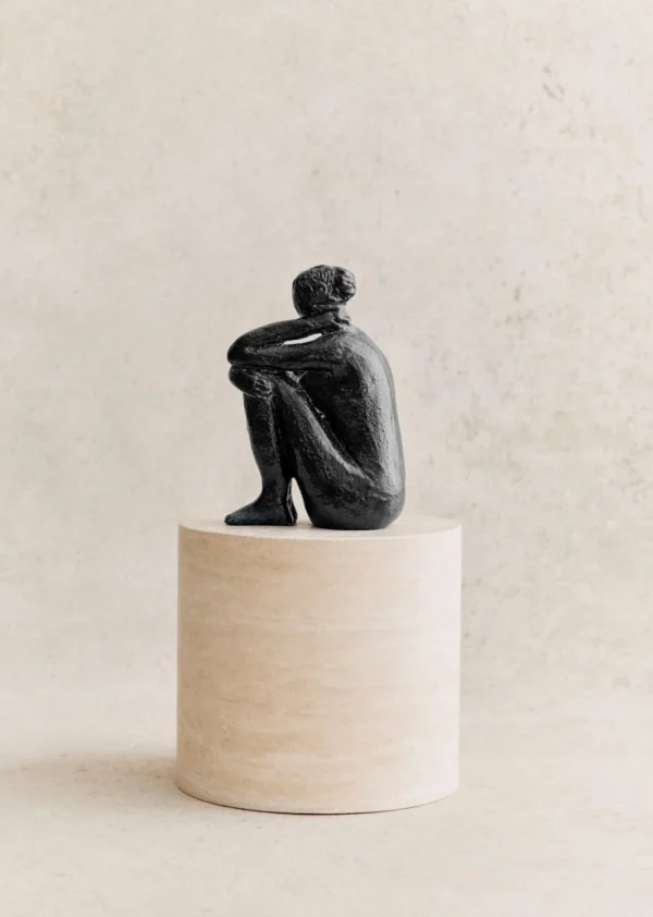 Sculpture Guénolée Courcoux - Femme Dans Ses Pensées Grand Modèle-Sezane Cheap