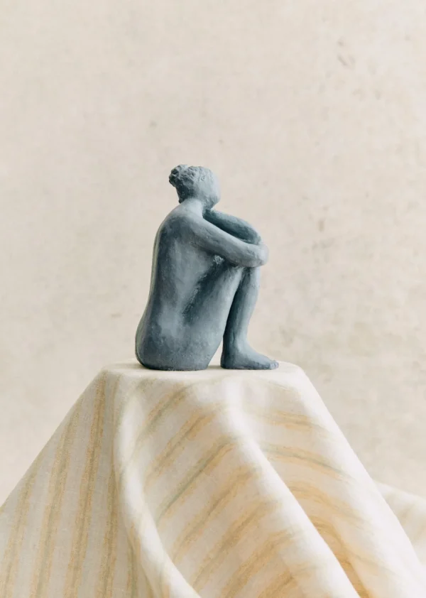 Sculpture Guénolée Courcoux - Femme Dans Ses Pensées Petit Modèle-Sezane Cheap