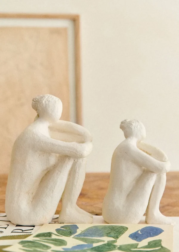 Sculpture Guénolée Courcoux - Femme Dans Ses Pensées Grand Modèle-Sezane Cheap