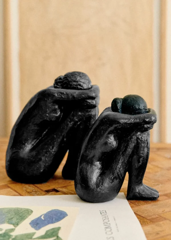 Sculpture Guénolée Courcoux - Femme Assise Grand Modèle-Sezane Shop