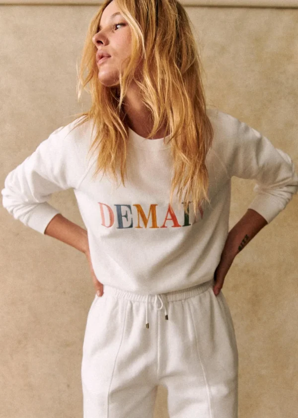 Sweat-Shirt Demain - Création Solidaire-Sezane Store