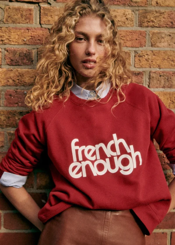 Sweat-Shirt French Enough-Sezane Cheap