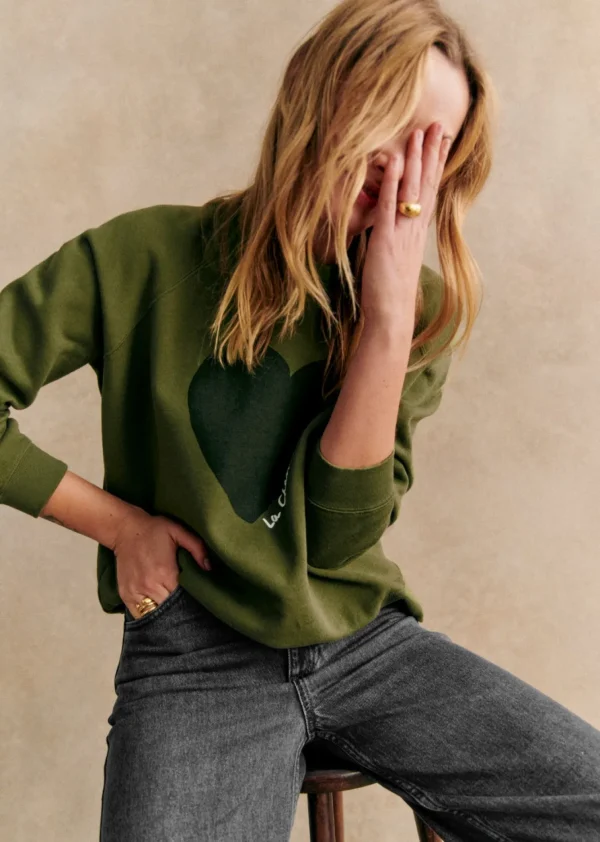 Sweat-Shirt La Chamade -  Création Solidaire-Sezane Online