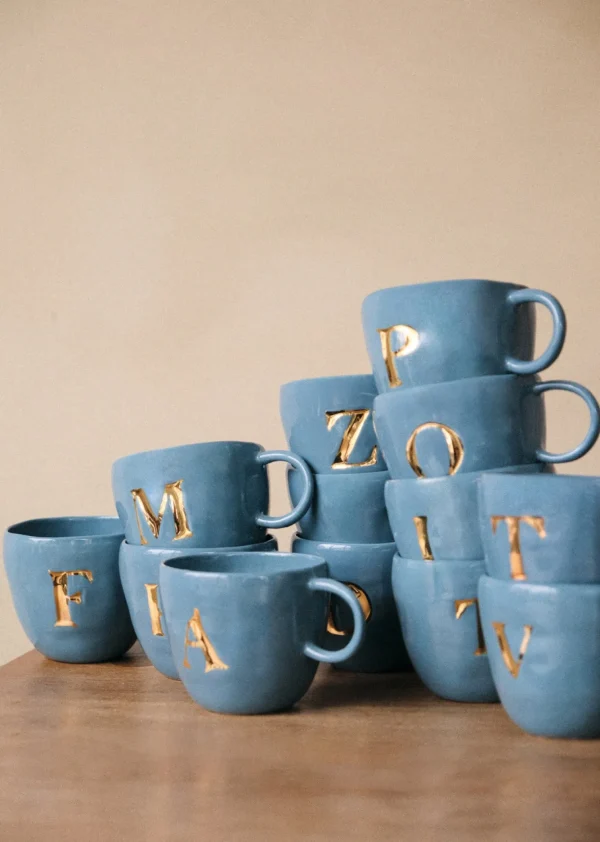 Sézane Maison - Mug Appolline Bleu-Sezane Cheap