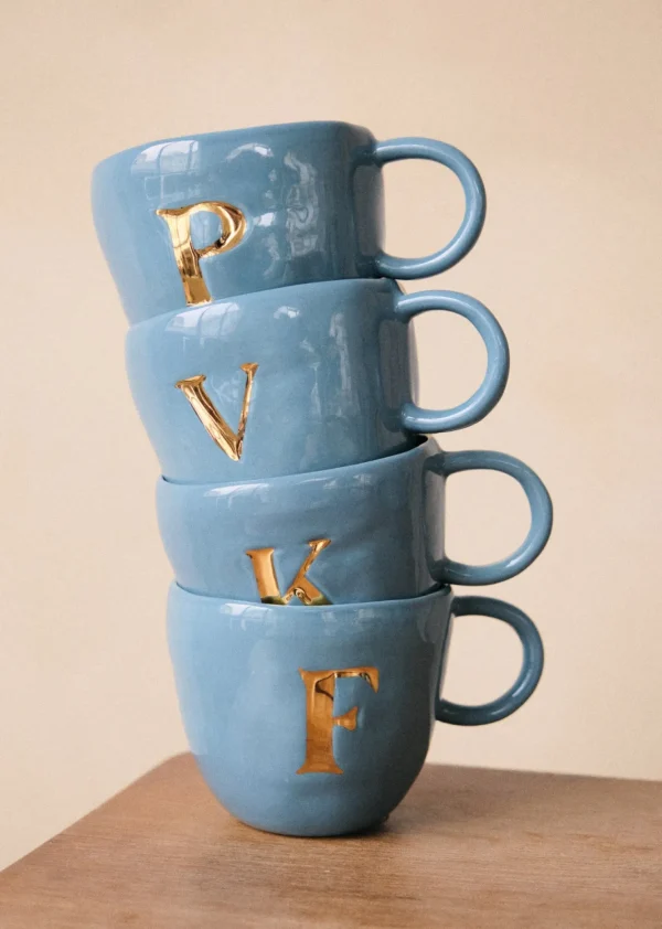Sézane Maison - Mug Appolline Bleu-Sezane Cheap
