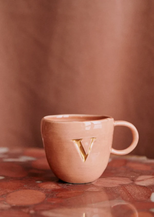 Sézane Maison - Mug Appolline Blush-Sezane Fashion