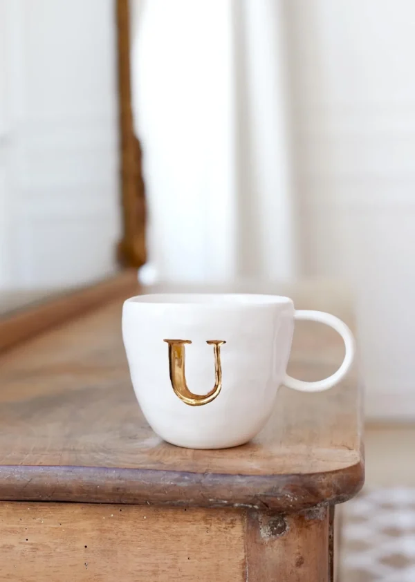 Sézane Maison - Mug Appolline Ecru-Sezane Sale