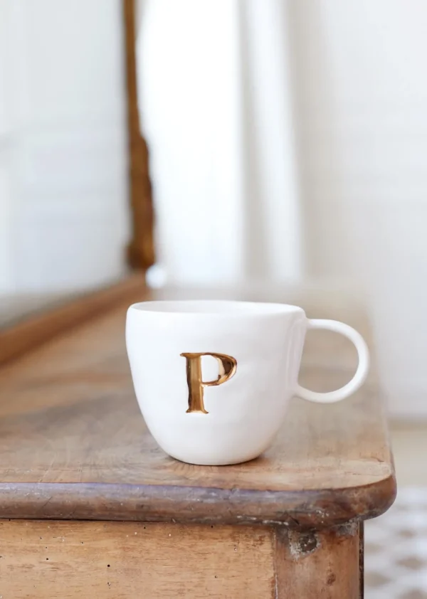 Sézane Maison - Mug Appolline Ecru-Sezane Sale