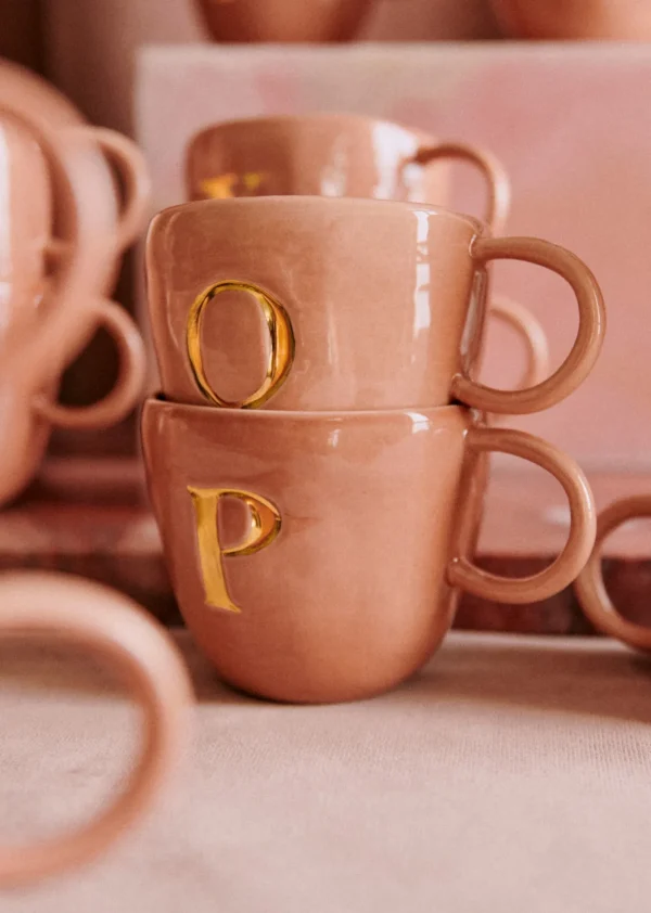 Sézane Maison - Mug Appolline Blush-Sezane Fashion