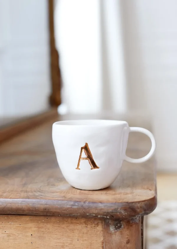 Sézane Maison - Mug Appolline Ecru-Sezane Sale