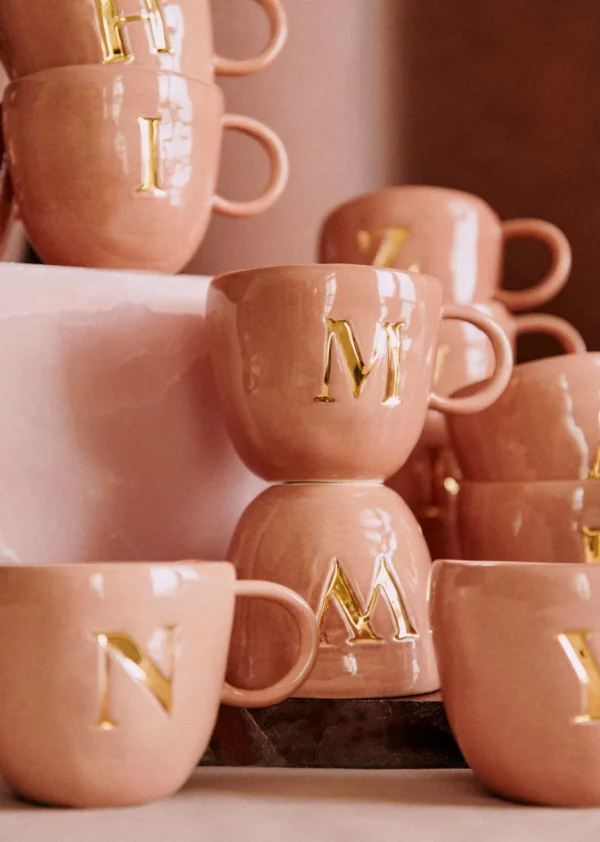 Sézane Maison - Mug Appolline Blush-Sezane Fashion