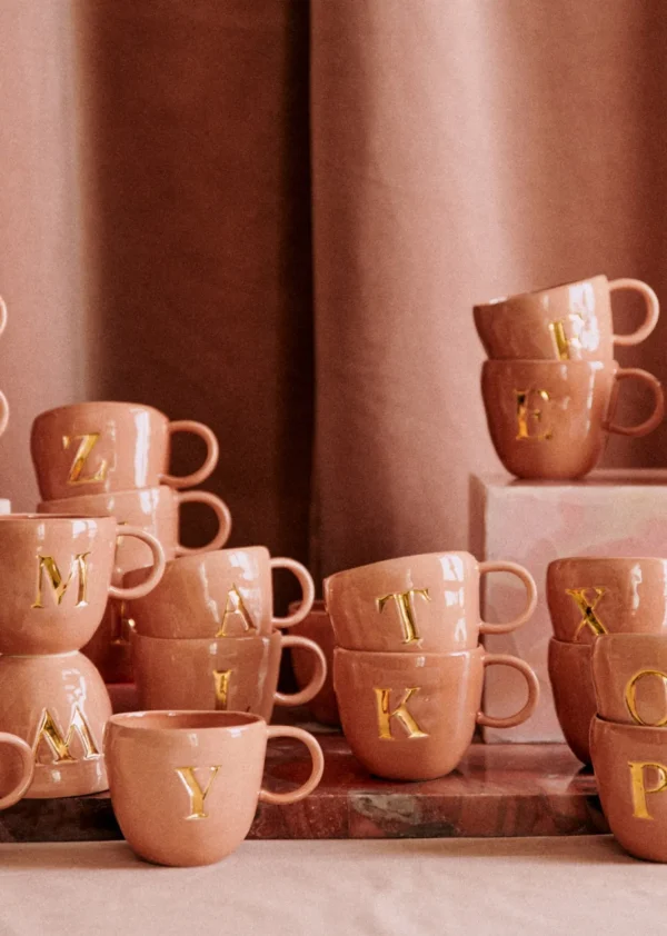 Sézane Maison - Mug Appolline Blush-Sezane Fashion