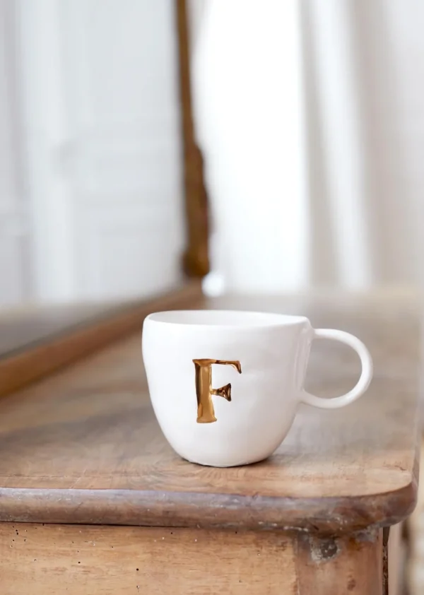 Sézane Maison - Mug Appolline Ecru-Sezane Sale