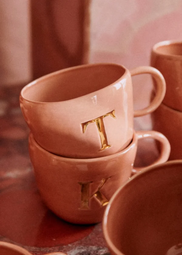 Sézane Maison - Mug Appolline Blush-Sezane Fashion
