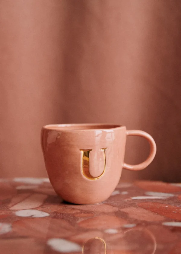 Sézane Maison - Mug Appolline Blush-Sezane Fashion