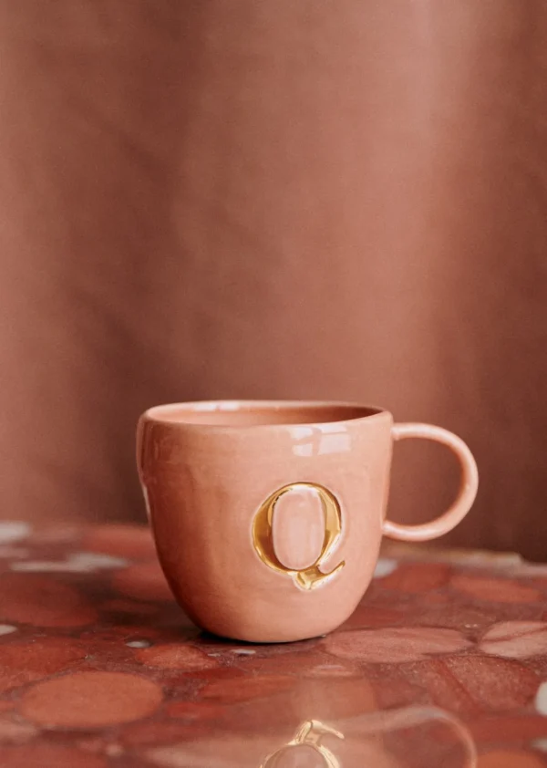 Sézane Maison - Mug Appolline Blush-Sezane Fashion