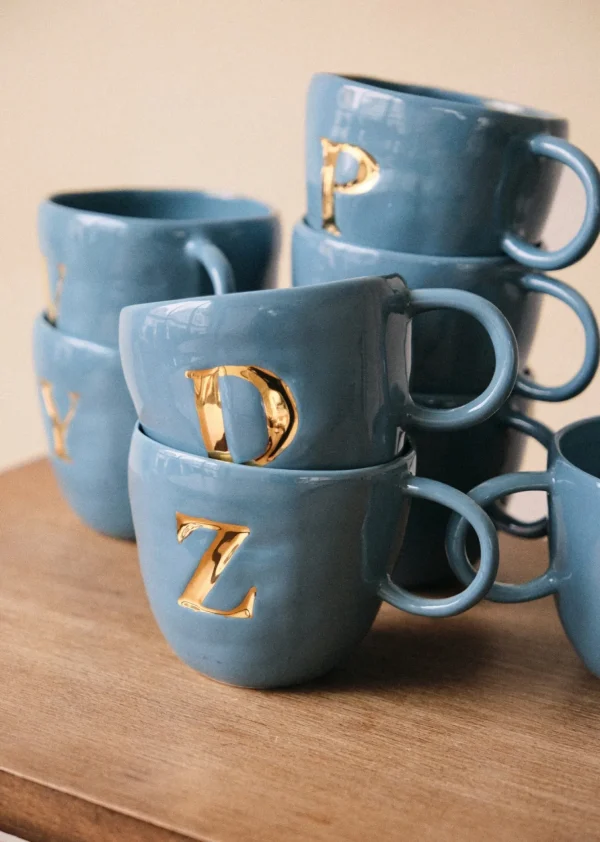 Sézane Maison - Mug Appolline Bleu-Sezane Cheap