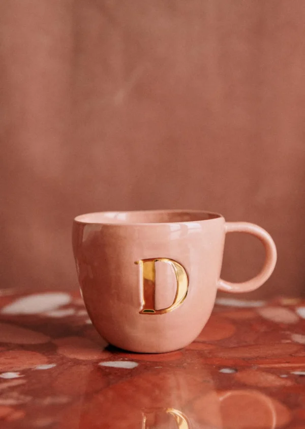 Sézane Maison - Mug Appolline Blush-Sezane Fashion