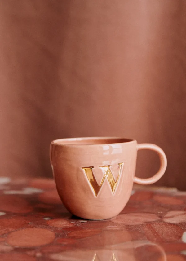 Sézane Maison - Mug Appolline Blush-Sezane Fashion