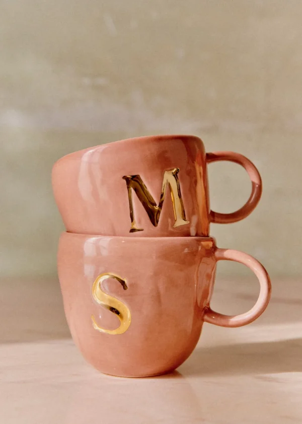 Sézane Maison - Mug Appolline Blush-Sezane Fashion