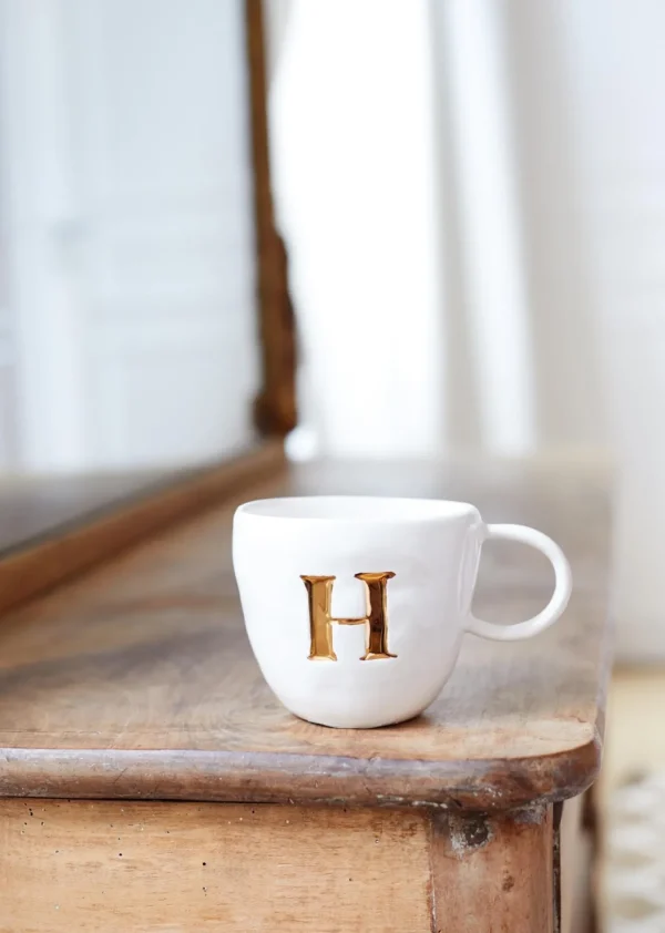 Sézane Maison - Mug Appolline Ecru-Sezane Sale