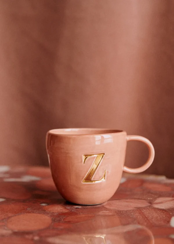 Sézane Maison - Mug Appolline Blush-Sezane Fashion