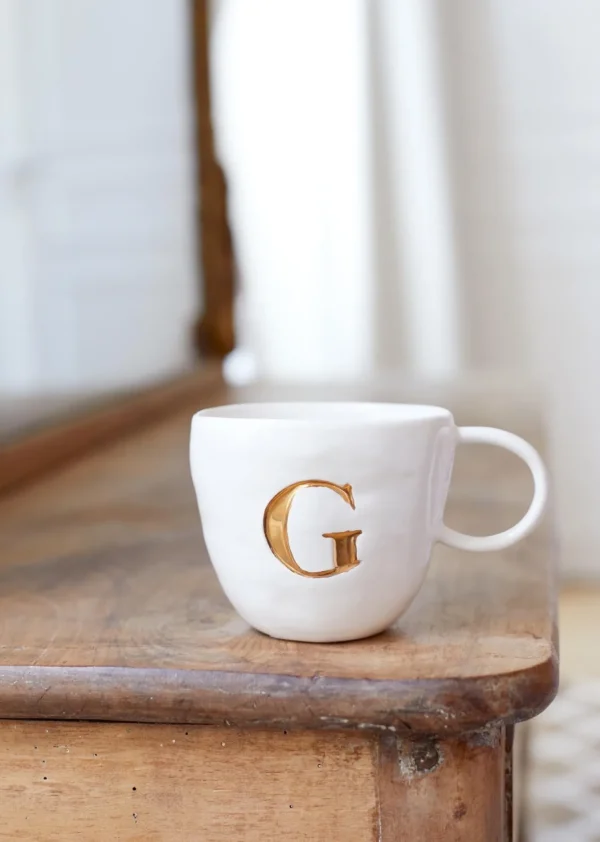Sézane Maison - Mug Appolline Ecru-Sezane Sale