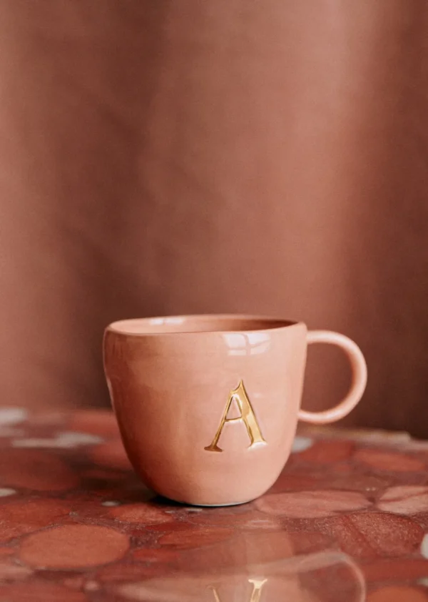 Sézane Maison - Mug Appolline Blush-Sezane Fashion