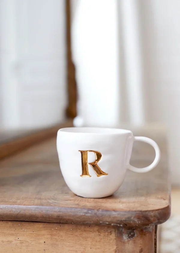 Sézane Maison - Mug Appolline Ecru-Sezane Sale