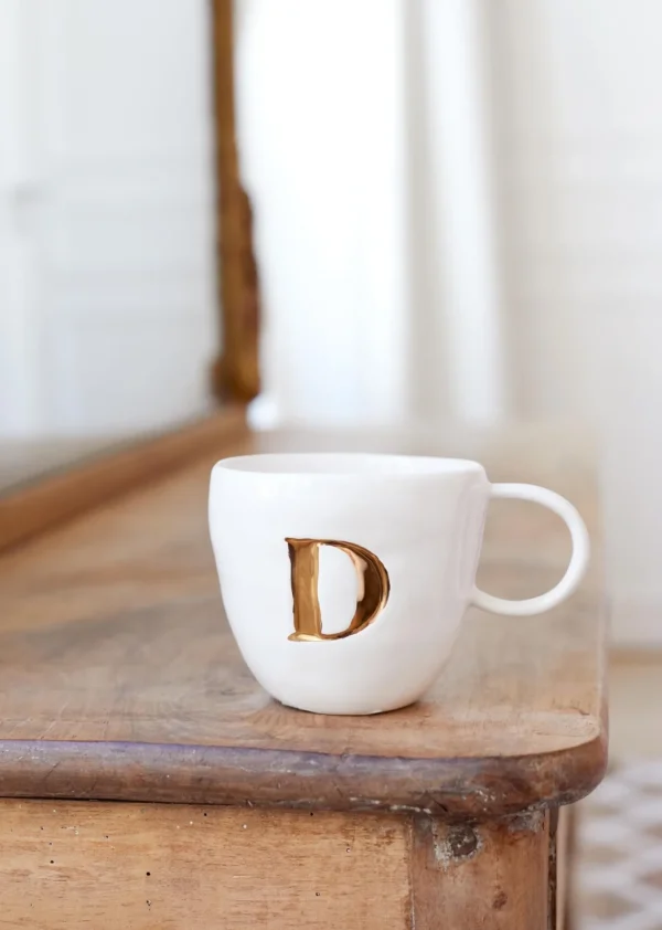 Sézane Maison - Mug Appolline Ecru-Sezane Sale