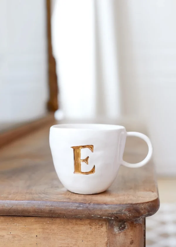 Sézane Maison - Mug Appolline Ecru-Sezane Sale