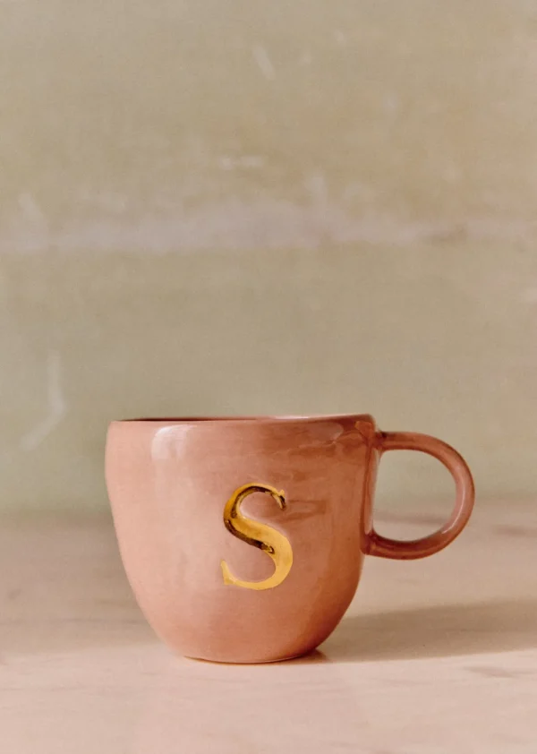 Sézane Maison - Mug Appolline Blush-Sezane Fashion