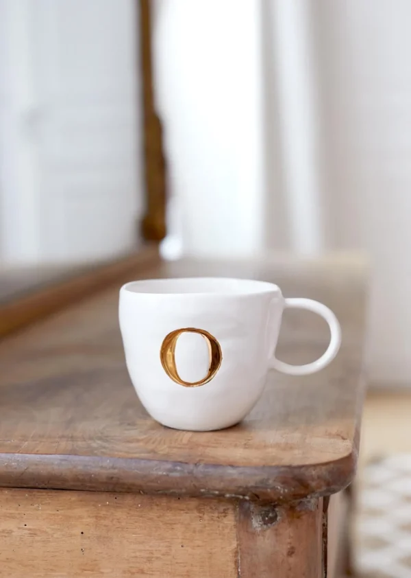 Sézane Maison - Mug Appolline Ecru-Sezane Sale