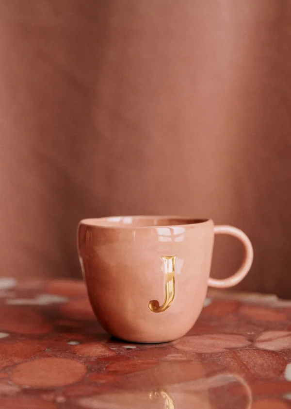 Sézane Maison - Mug Appolline Blush-Sezane Fashion