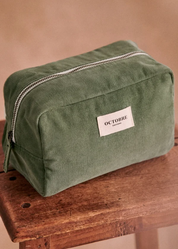 Trousse De Toilette Twyman Velours Côtelé-Sezane Shop