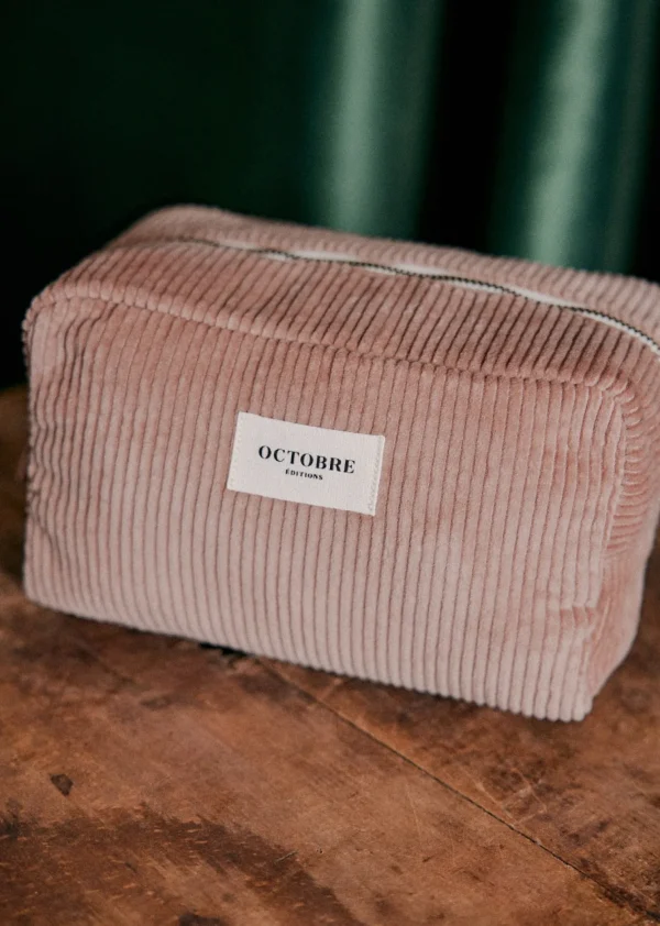 Trousse De Toilette Twyman Velours Côtelé-Sezane Shop