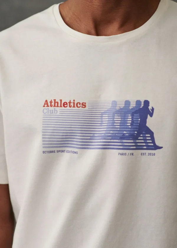T-Shirt Athletics Club-Sezane Clearance